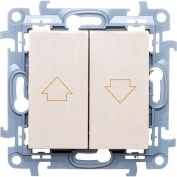 vypínač Klasický žaluziový vypínač KONTAKT SIMON CZW1.01/41 krémový