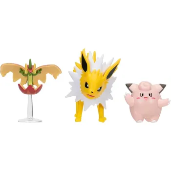Figurka Jazwares Pokémon figurky - Clefairy, Flapple, Jolteon