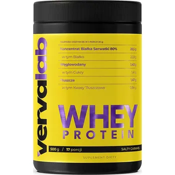 Protein VERVALAB SYROVÁTKOVÝ PROTEIN SLANÝ KARAMEL 500g