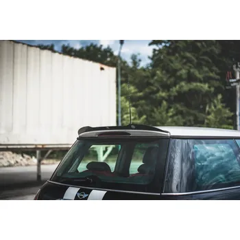 Tuning Maxton Design prodloužení spoileru pro Mini Cooper R50, černý lesklý plast ABS