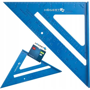Úhloměr Univerzální tesařský úhelník 180x180mm HT4M215 Högert Technik