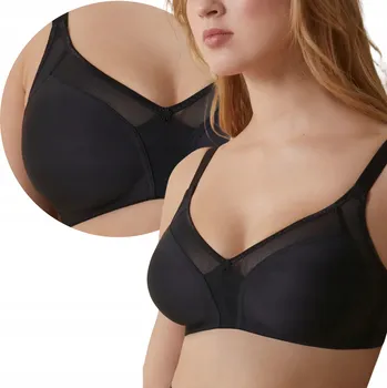 Podprsenka Selene podprsenka s měkkými košíčky černá velikost 80C