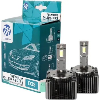 Autožárovka M-TECH D3S LED Plug&Play 55238 D3S 45V 35W 2x