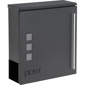 Poštovní schránka Poštovní schránka Gockowiak s držákem na noviny, šedá