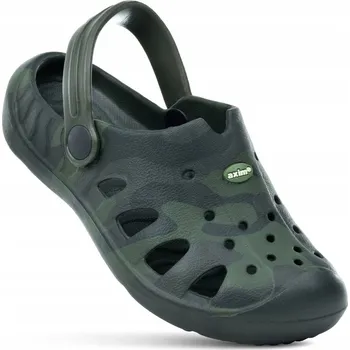 Pánské pantofle Axim dětské pantofle/pantofle z pěny zelené barvy, velikost 22