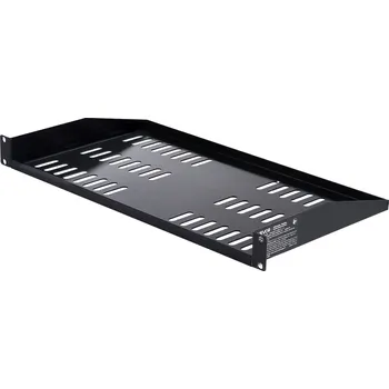 police Vevor Police 1U do serverového racku, větraná, nosnost 22,68 kg, 254 mm