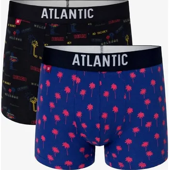 Boxerky ATLANTIC Pánské boxerky 2GMH-011 2 páry XXL