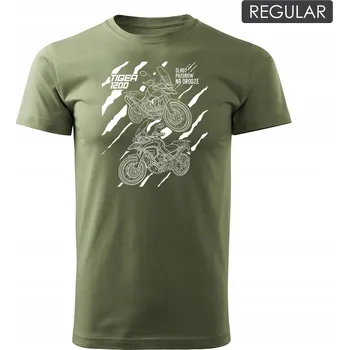 Tričko s motorkou Triumph Tiger 1200