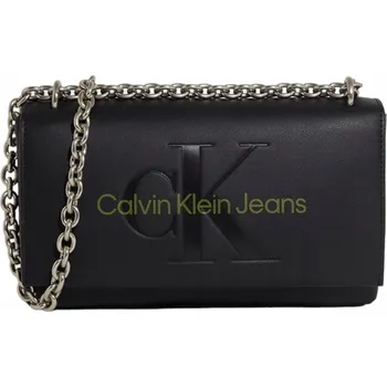 Kabelka Calvin Klein sportovní taška SCULPTED EW FLAP CONV25 MONO černá