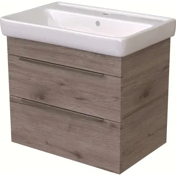 Koupelnový nábytek DŘEVOJAS BENU SZZ2 70 Q 70 T05 HERKULES/HERKULES 807412