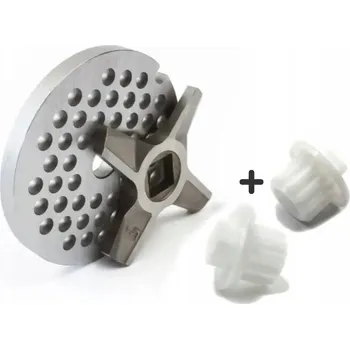 Kuchyňský mlýnek Nůž oboustranný Č.5 + sítko 5x4 do mlýnku Zelmer + spojky (sada)