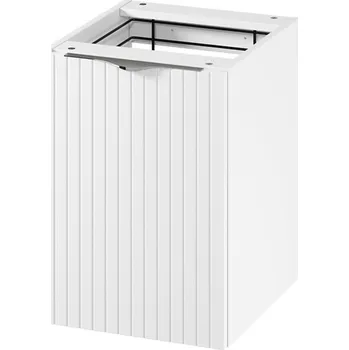 Koupelnový nábytek CERSANIT 3D Skříňka Cersanit Tirso 40 pod desku bílá matná s košem na prádlo, S1017-029 S1017-029