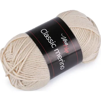 Galanterie Pletací příze Classic Merino 50 g