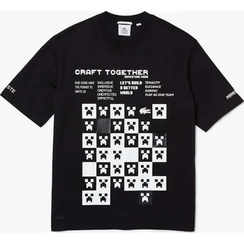 Pánské tričko Tričko Lacoste Black 1088235 XL