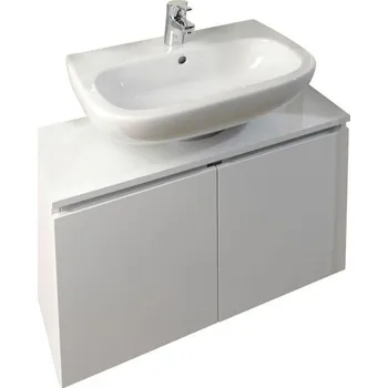 Koupelnový nábytek Skříňka pod umyvadlo CONCEPT 150 80,2x36x56 cm, 2 dvířka, bílá