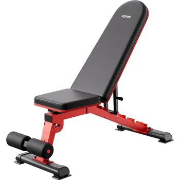 Posilovací lavice Vevor Posilovací lavice 1200lbs nastavitelná skládací rychlé nastavení