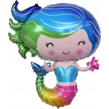 Balónek Fóliový balónek Mořská panna (45cm59 Cm)