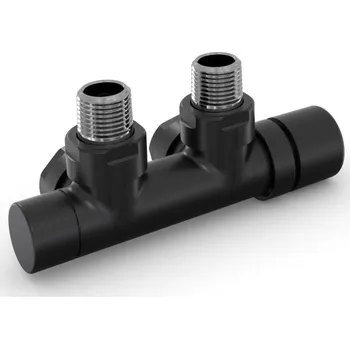 Radiátor Zehnder Armatura Zehnder rohová 1/2", s ruční regulační hlavicí vpravo, Set P, barevná, Z-839059 Z-839059