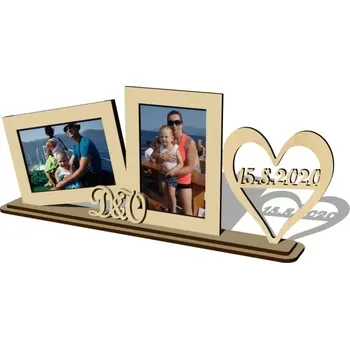 Rám na obraz Pelisport Fotorámeček 03 svatební přírodní