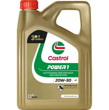 Motorový olej OLEJ CASTROL MOTOROVÝ 4T POWER-1 20W50 4L