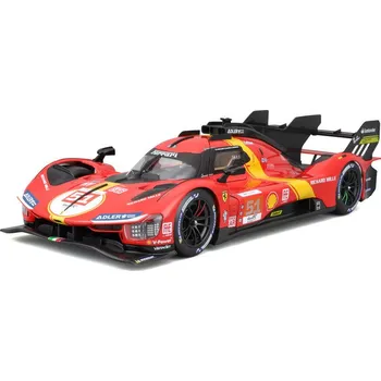 auto na autodráhu Bburago Ferrari Racing 499P 1:18 #51