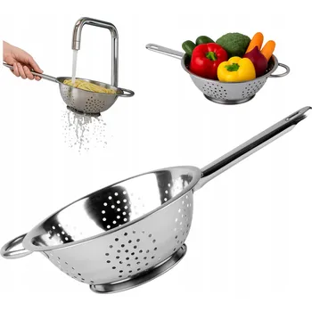 Cedník a síto Cedník z nerezové oceli 24 cm