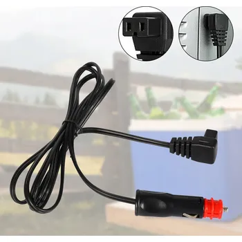 Bezpečnostní kamera DC KABEL K LEDNICI TURISTICKÉ 2M 12V 24V POJISTKA ZESÍLENÝ 16AWG