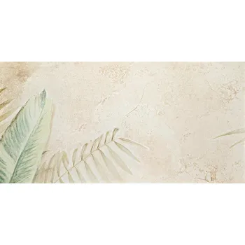 Obklad TUBADZIN Dekor Tubadzin Alabaster Shine leaves 4B mat rektifikovaný 60x120 99056299