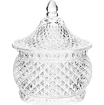 Skleněná úložná dóza na curovinky - Ø 8*10 cm 217513226