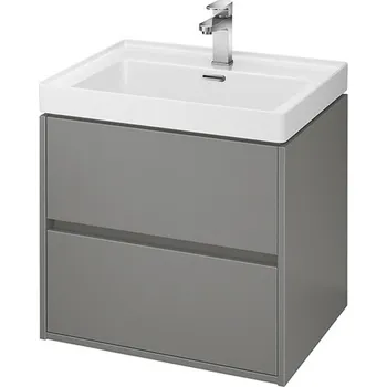 Koupelnový nábytek CERSANIT 3D Skříňka Cersanit Crea 60 pod umyvadlo šedá matná, S924-016 S924-016