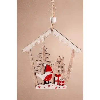 Vánoční dekorace Domeček vánoční atmosféra X555