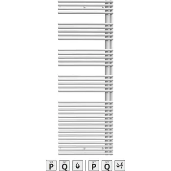 Radiátor Zehnder Radiátor Zehnder Forma Asym 168,1x59,6 cm, levý, vnější připojení, RAL 9016 bílá, LFAL-170-060 LFAL-170-060