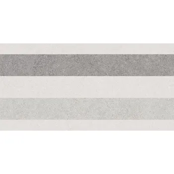 Obklad RAKO Dekor Rako Block světle šedá struktura mat 30x60 WARVK780 WARVK780