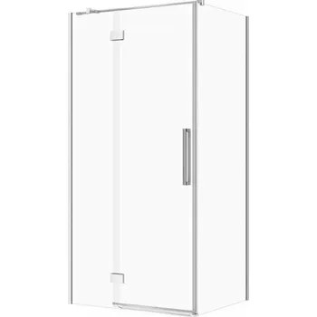 CERSANIT 3D Sprchový kout Cersanit Crea 100x80x200 obdélníkový chrom s panty levý, set B840, S601-205 S159-001;S159-009