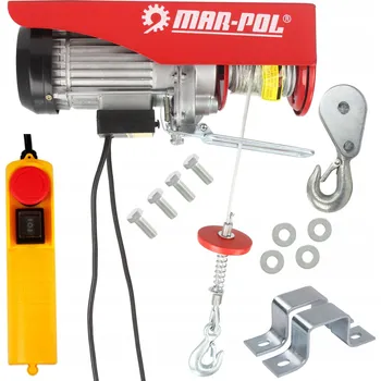 lanový naviják Elektrický lanový naviják MAR-POL 400/800 kg 230V M80791