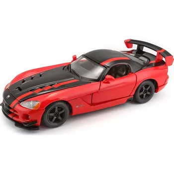 auto na autodráhu Bburago Dodge Viper SRT 10 ACR 1:24 červená