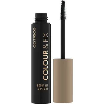 Tužka na obočí Catrice Colour and Fix Brow Gel Mascara gel na obočí 020 Medium Brown 5 ml