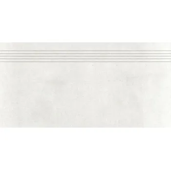 Dlažba RAKO Schodovka Rako Rebel bílošedá mat rektifikovaná 40x80 DCP84740 DCP84740