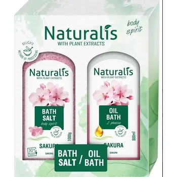 Kosmetická sada Maják Naturalis dárková sada - Sakura 1800 ml