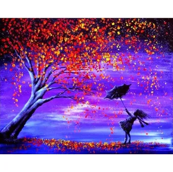 Obraz 5D Diamantová mozaika - Větrná noc