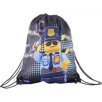 Školní sáček Sáček na přezůvky Sáček na přezůvky/sportovní vak LEGO CITY Police Cop