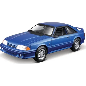 auto na autodráhu Maisto Ford Mustang SVT Cobra 1993 1:24 modrá metalíza
