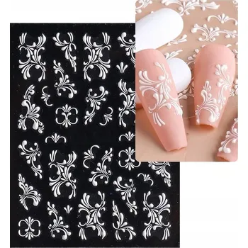 samolepka Samolepky 5D na akrylové nehty, vzor E37