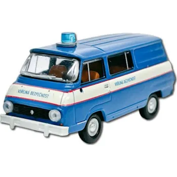 auto na autodráhu Brekina Škoda 1203 Veřejná Bezpečnost (1969) 1:87