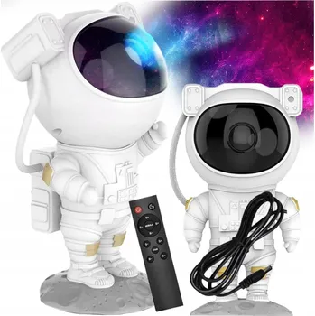 Lampička Projektor - lampička Lewer bílá