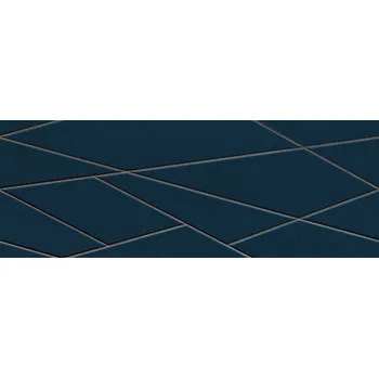Obklad TUBADZIN Dekor Tubadzin Elle navy mat rektifikovaný 33x90 99048072