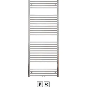 Radiátor Zehnder Radiátor Zehnder Aura 146,9x60 cm, středové připojení, chrom, PBCN-150-060-05 PBCN-150-060-05