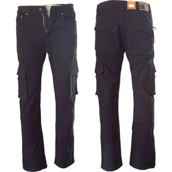 Pánské kalhoty ST. LEONF kalhoty pánské ST22N kapsáče zateplené černá 40