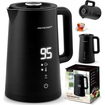 Rychlovarná konvice RYCHLOVARNÁ KONVICE S REGULACÍ TEPLOTY 2200W DOTYKOVÝ PANEL 1,7L BERDSEN