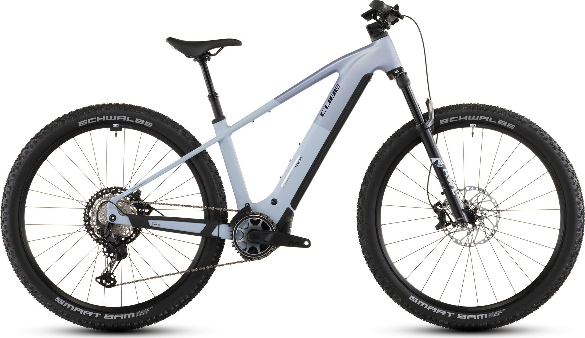 Cube REACTION HYBRID SLX gauzegrey iceblue - 29" / L - 800 Wh